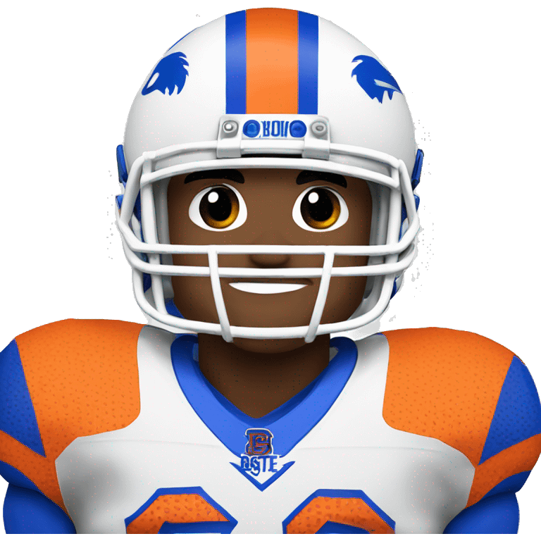 Boise state football emoji