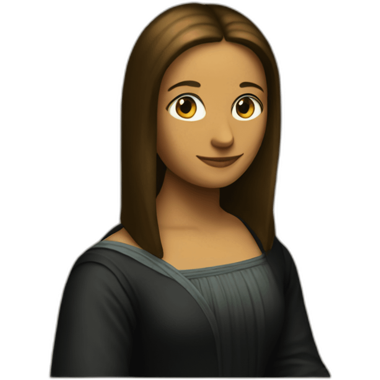 La Gioconda emoji