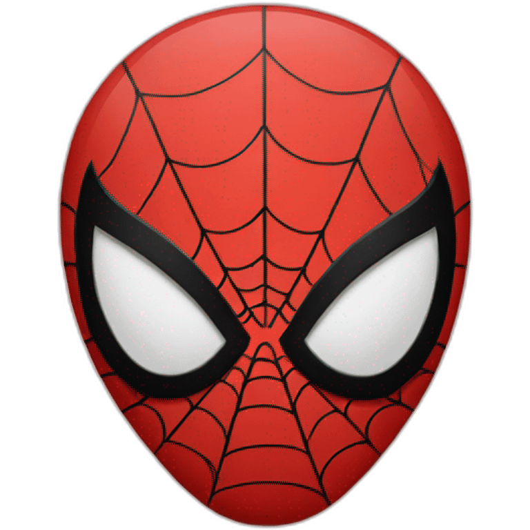 Angry spider man emoji