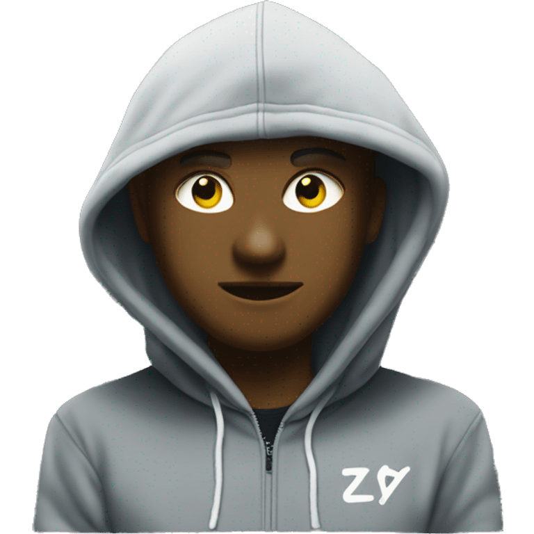 Black Stussy Nike hoodie  emoji