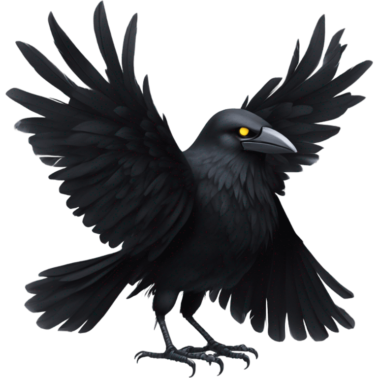 Odins crows being super cool  emoji