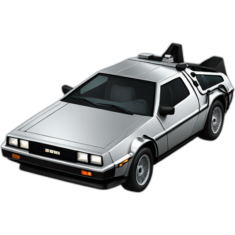 delorean emoji