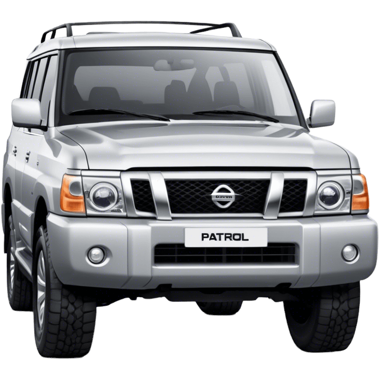 Nissan Patrol - Nissan (Model Year: 2022) (Iconic colour: Silver) emoji