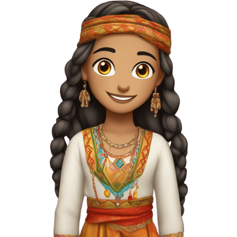 Moroccan girl  emoji