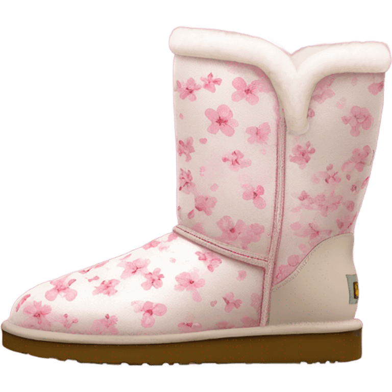 Cherry Blossom uggs emoji