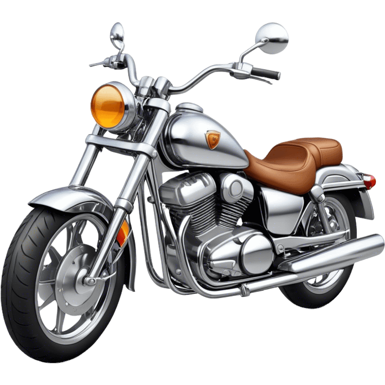 Old style CG motorcycle emoji