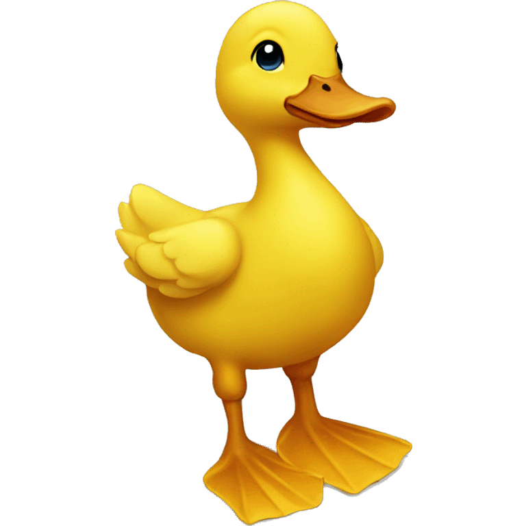 Yellow duck  emoji