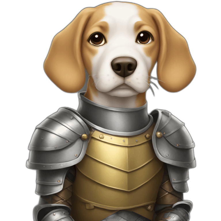 dog in armor emoji