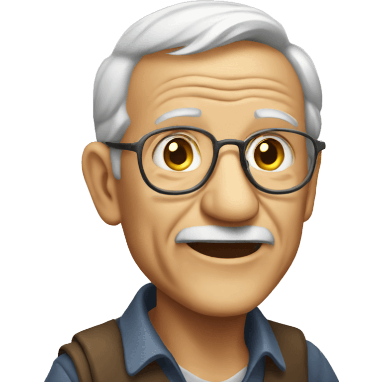 winning old man emoji