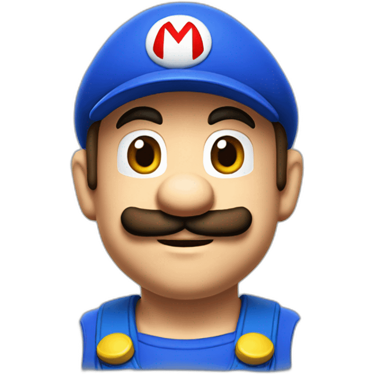 Mario from Nintendo emoji