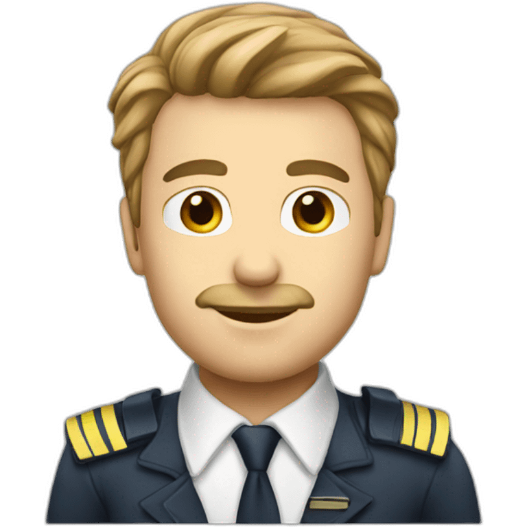 Pilot white emoji