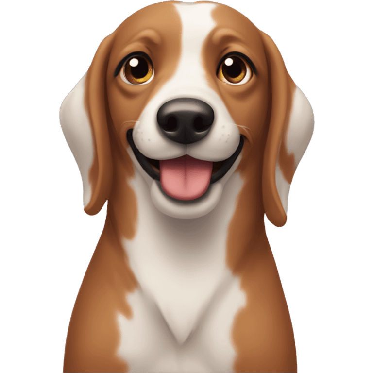 Perro salchicha coquette emoji