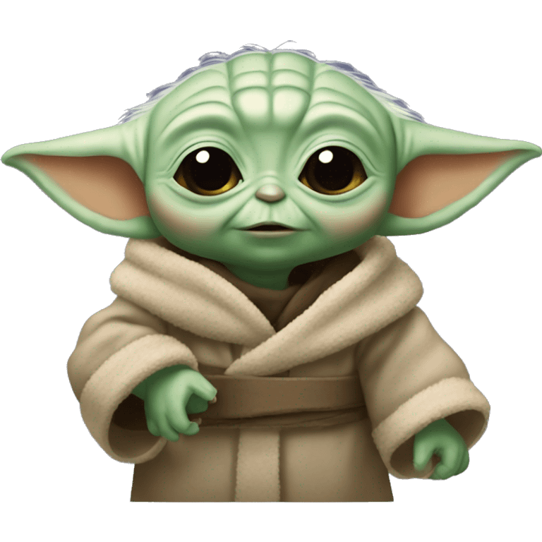  para tutan baby yoda emoji