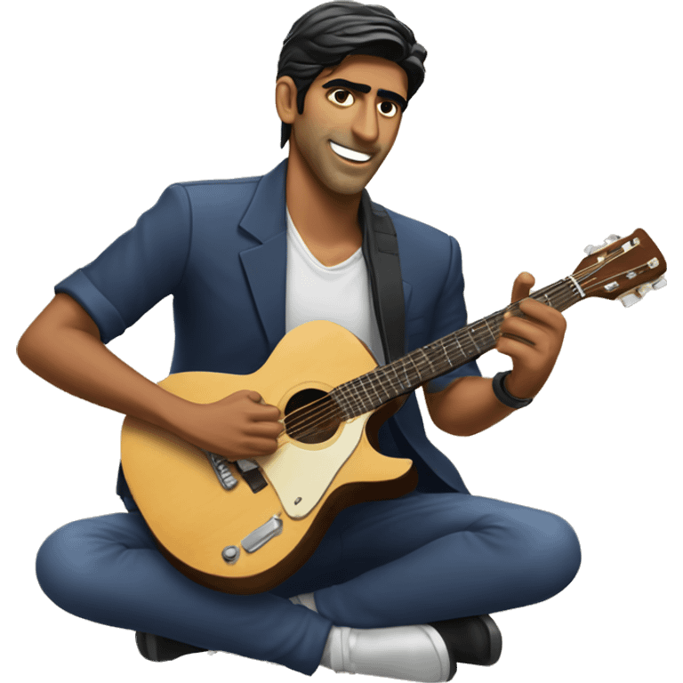 rishi sunak laying guitar emoji