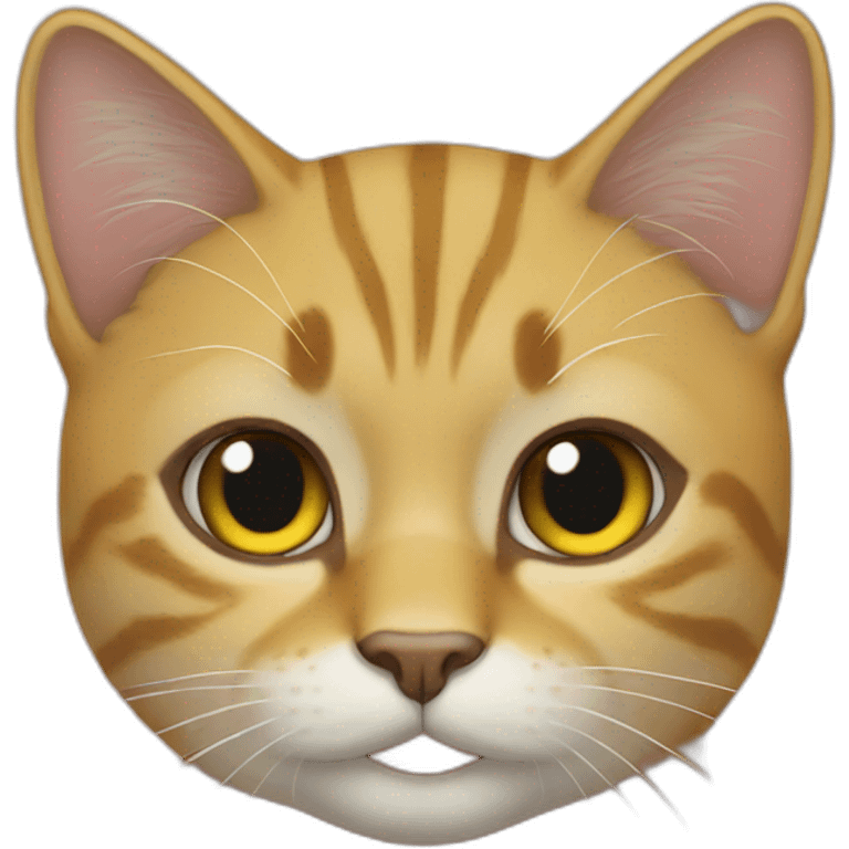 Gato amarillo  emoji