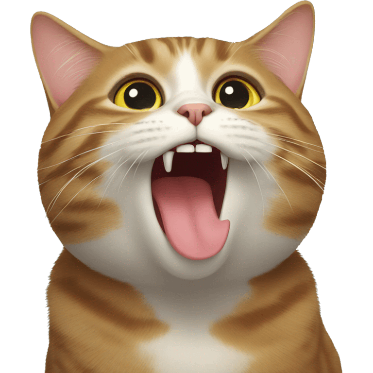 cat licking emoji