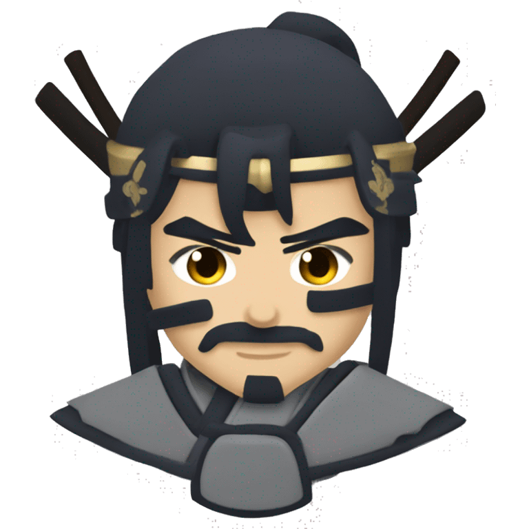 legendary Shogun Samurai Genshin Impact stye emoji