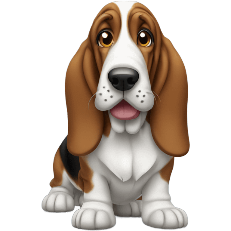 Basset hound emoji