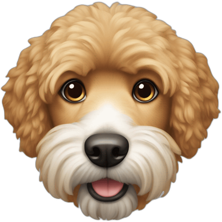 Caniche nain roux emoji