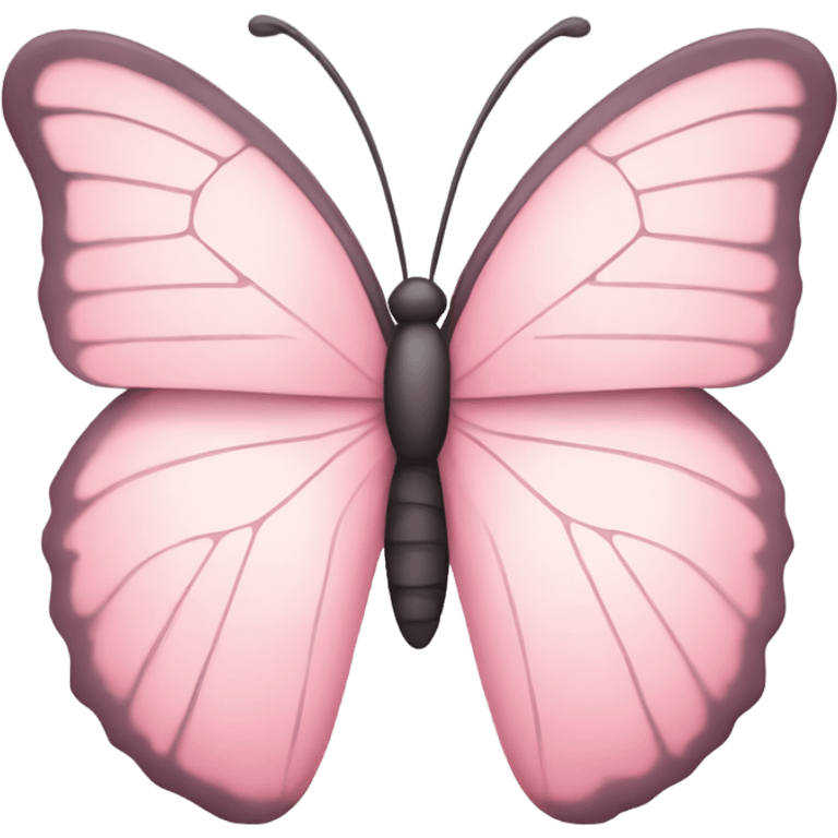 Light pink butterfly  emoji