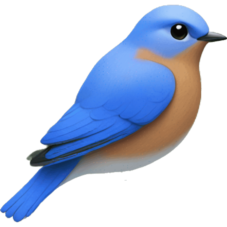 bluebird in a garden  emoji