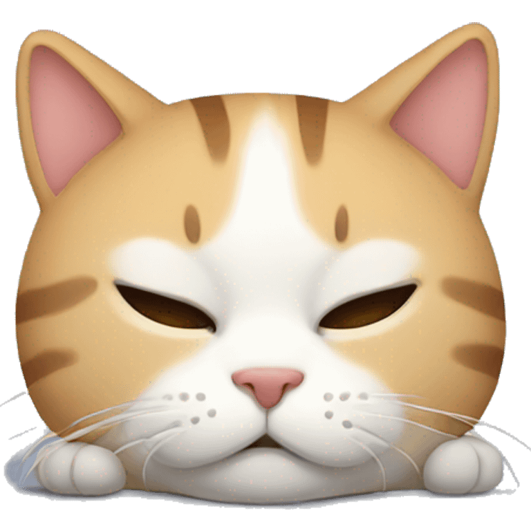 Sleep cat  emoji