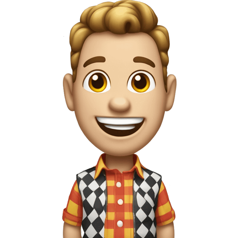 Big Boy (Big Boy Restaurants): Iconic-style Candid Likeness Pop Culture Character

A happy, checkered-overall-wearing boy with a pompadour emoji