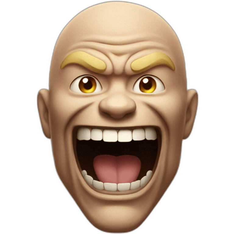 wrestler evil laugh emoji