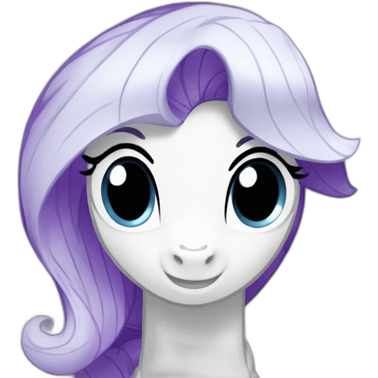 Rarity mlp emoji