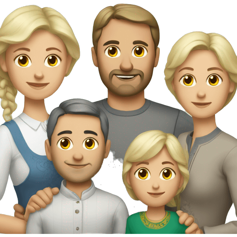 russian family emoji