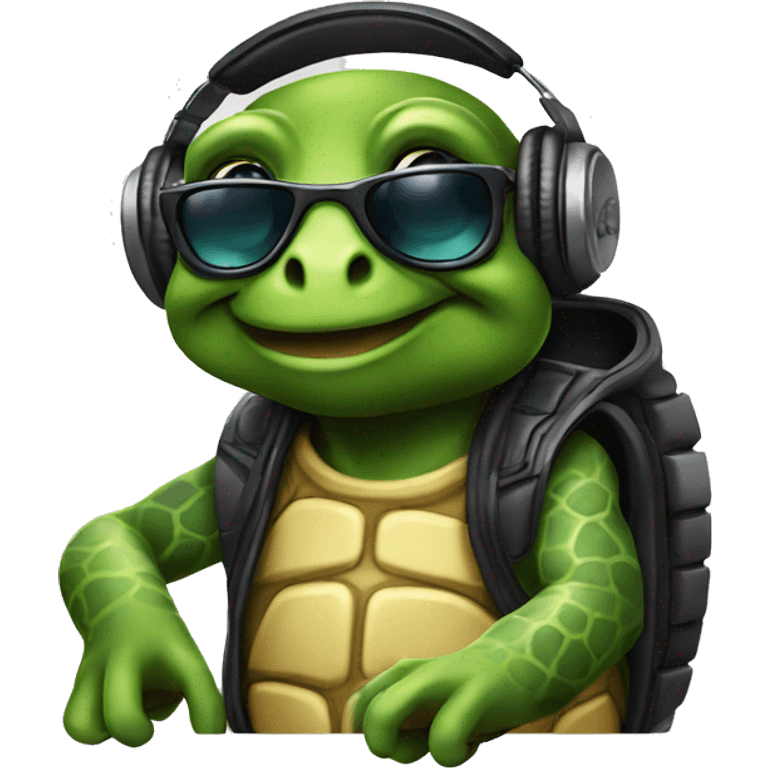 DJ Turtle emoji