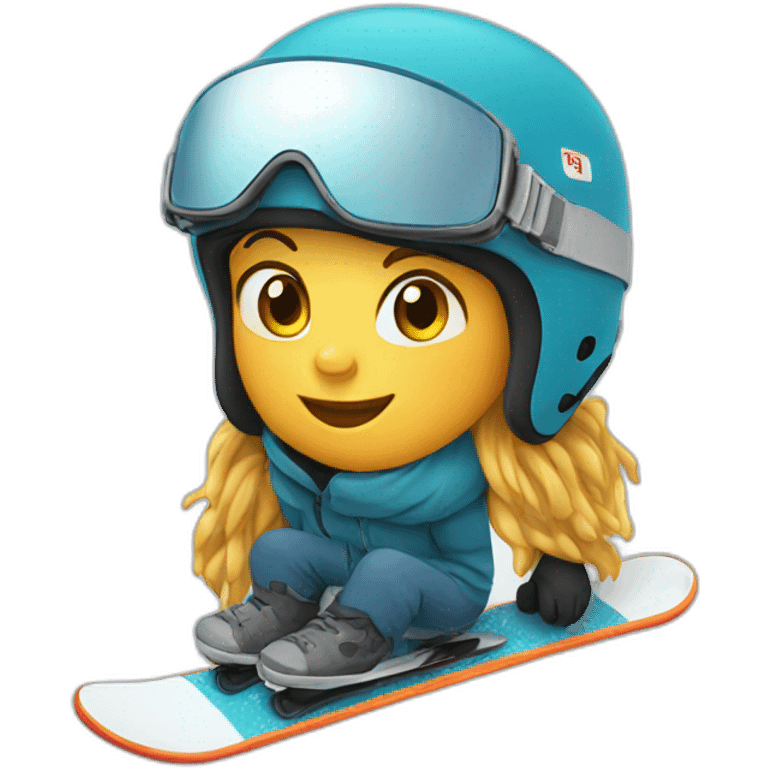 Snowboarding  emoji