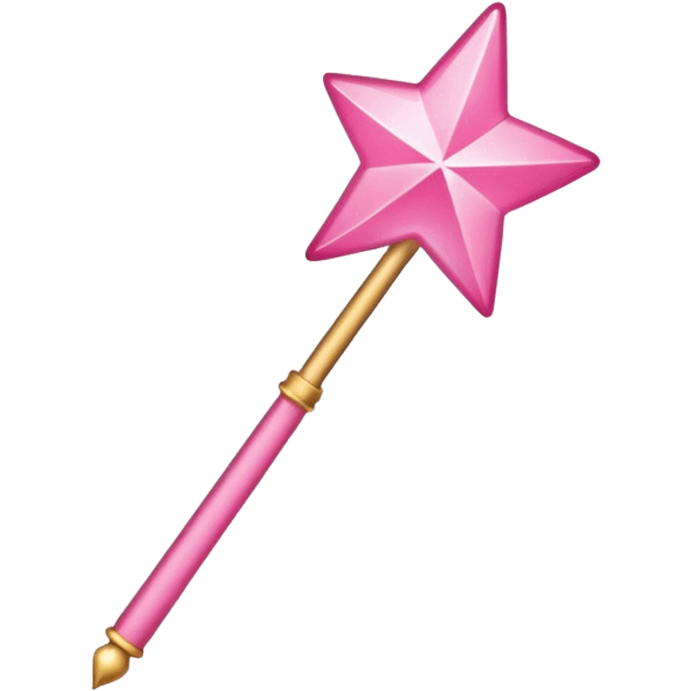 pink magic wand emoji