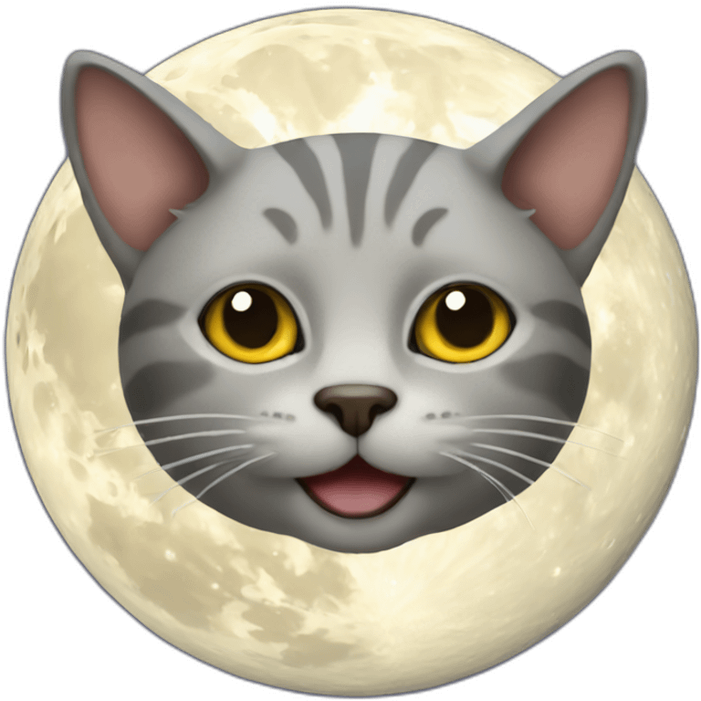 cat moon emoji