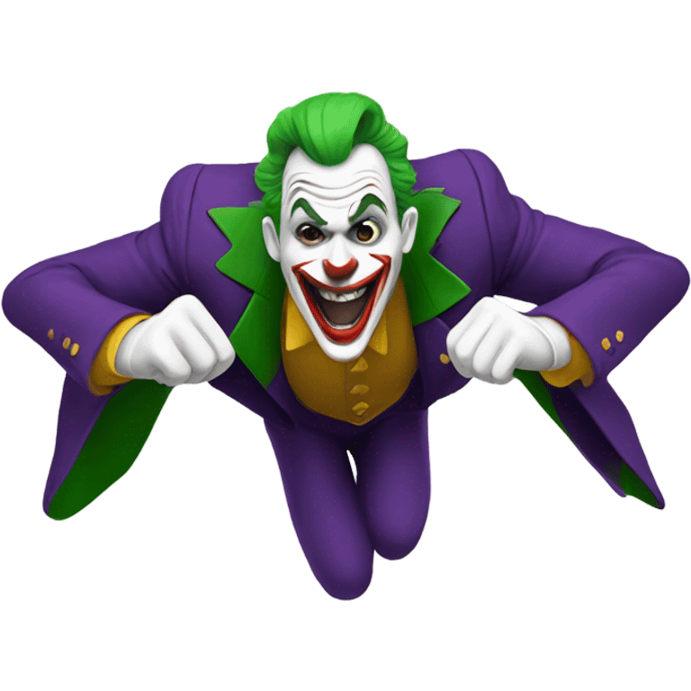 Joker flying emoji