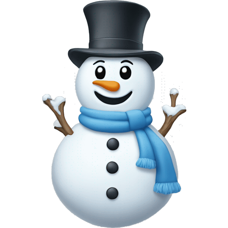 frosty the snowman emoji