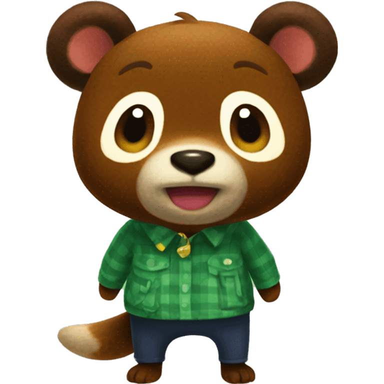 Tom nook animal crossing  emoji