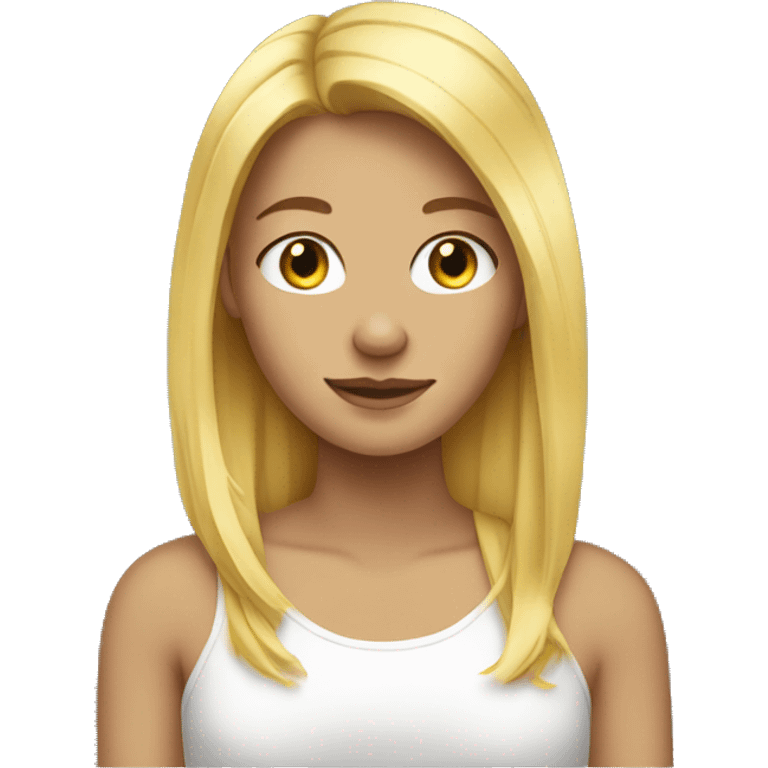 blond teenager emoji