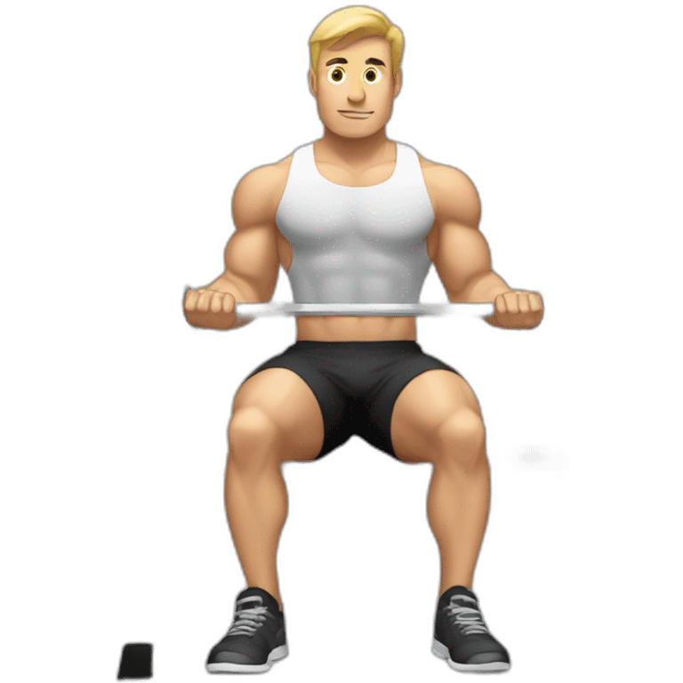 spotter for bench press emoji