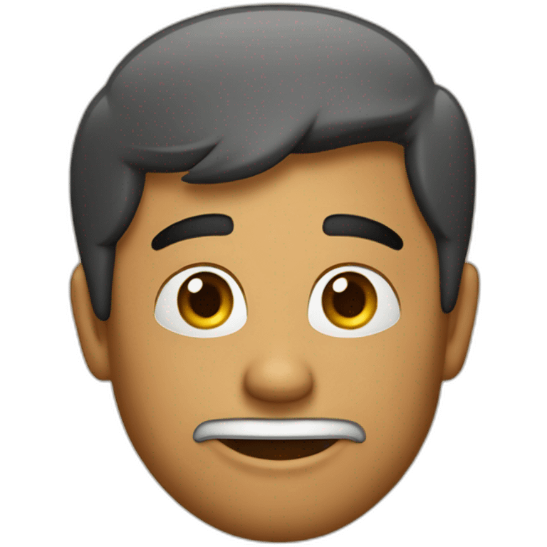 Chico con su mac'os emoji