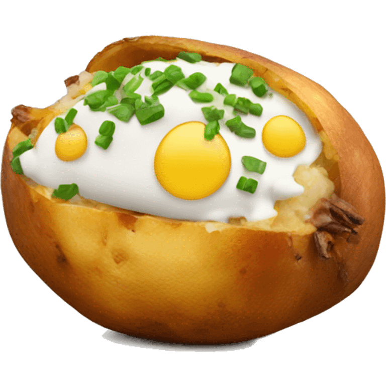 Loaded baked potato emoji