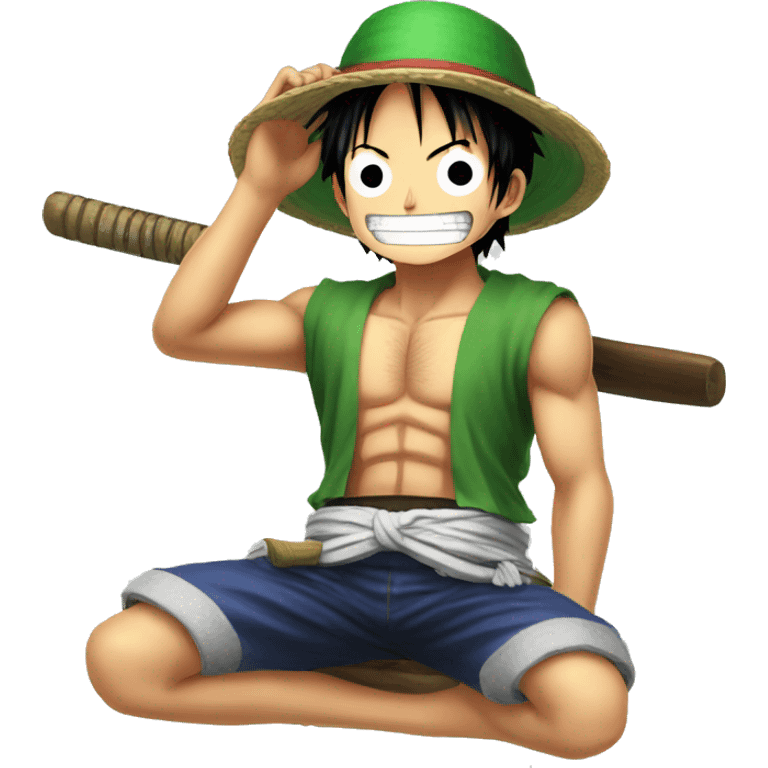 Luffy zoro emoji