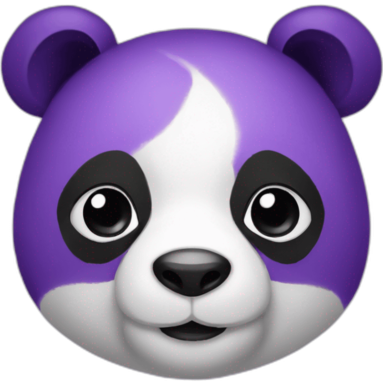 Panda purpel emoji