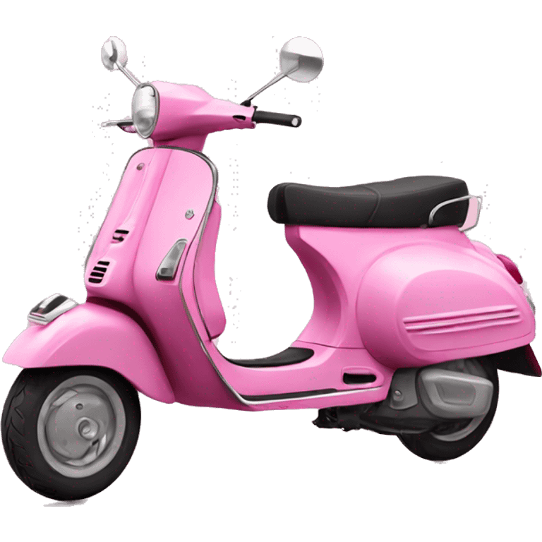 Vespa pink emoji