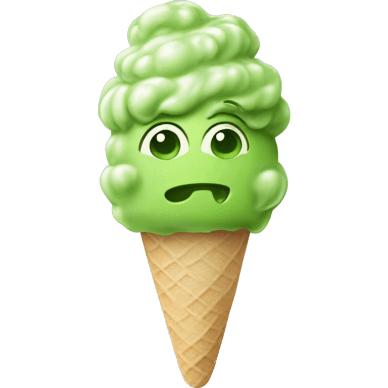 wasabi icecre emoji