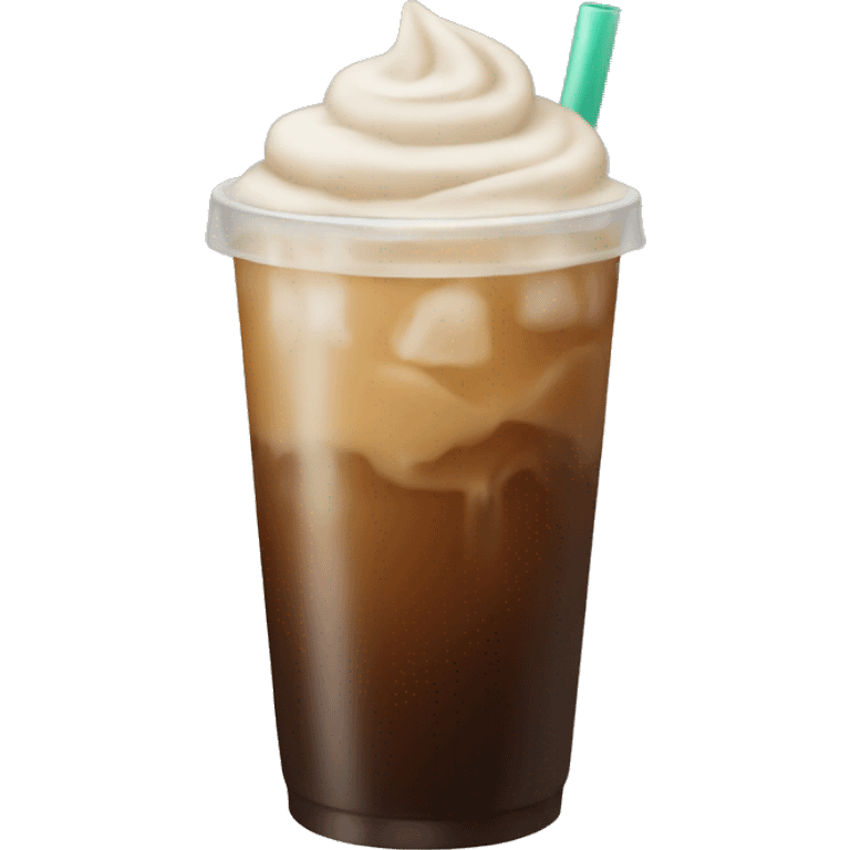 Iced coffee emoji