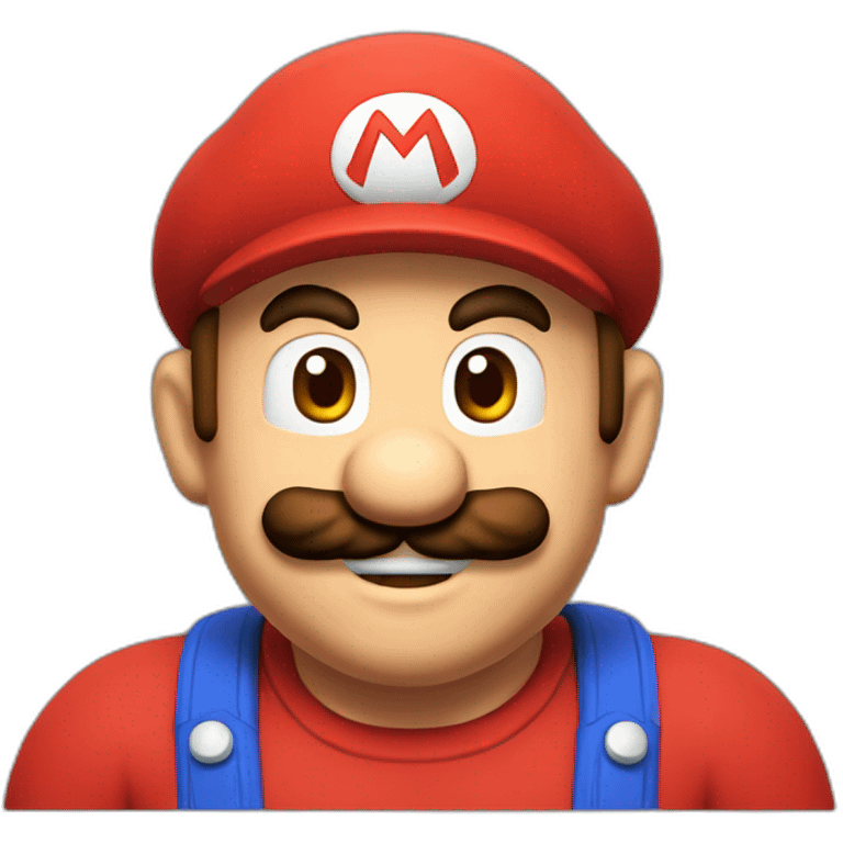 mario brother red one emoji