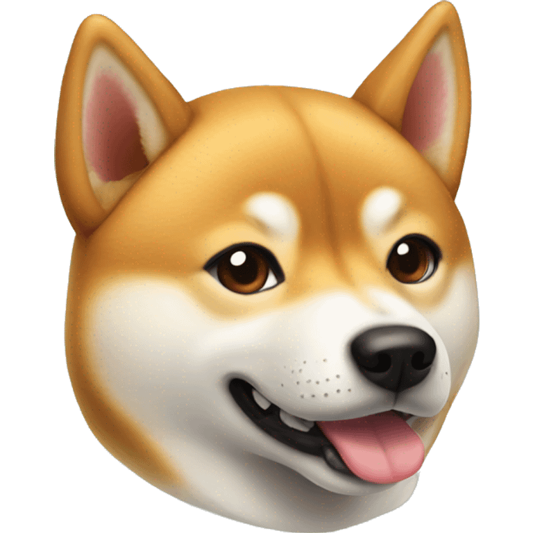 Shiba Inu dog face emoji