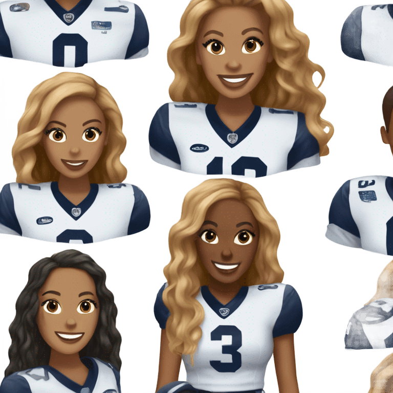 beyoncé penn state jersey emoji