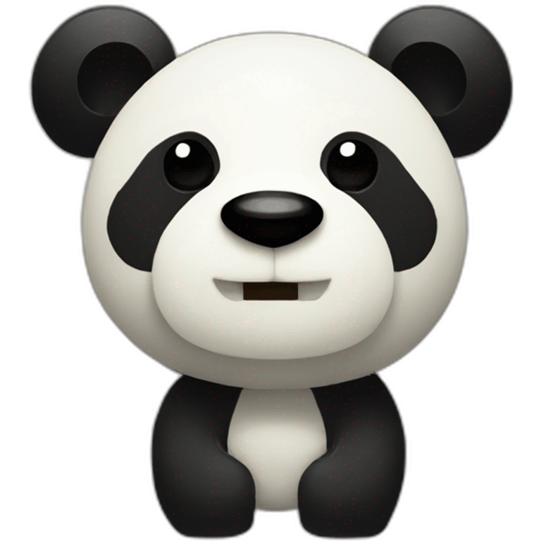 8 bit panda emoji